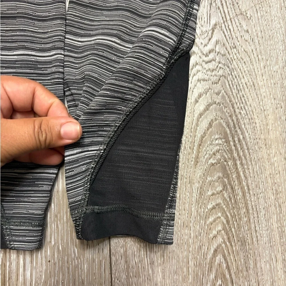 lululemon athletica Women's Heathered Leggings - Black and Gray